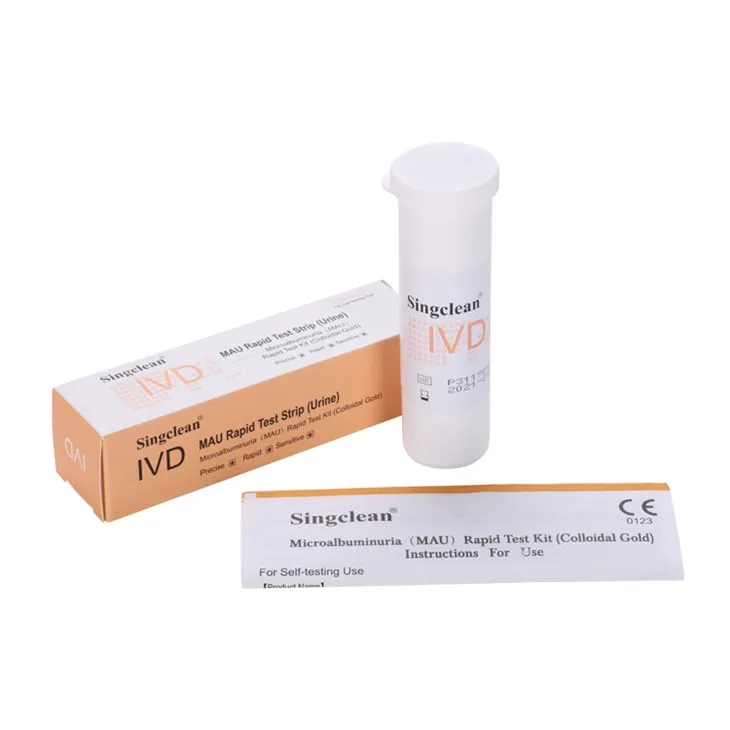 Microalbuminuria (MAU) Rapid Test Kit (Colloidal Gold)